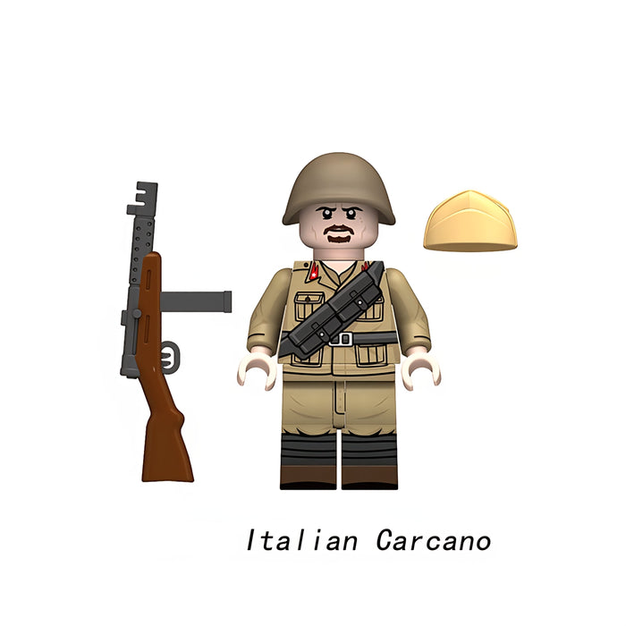 WW2 Italian soldier with Cacano rifle