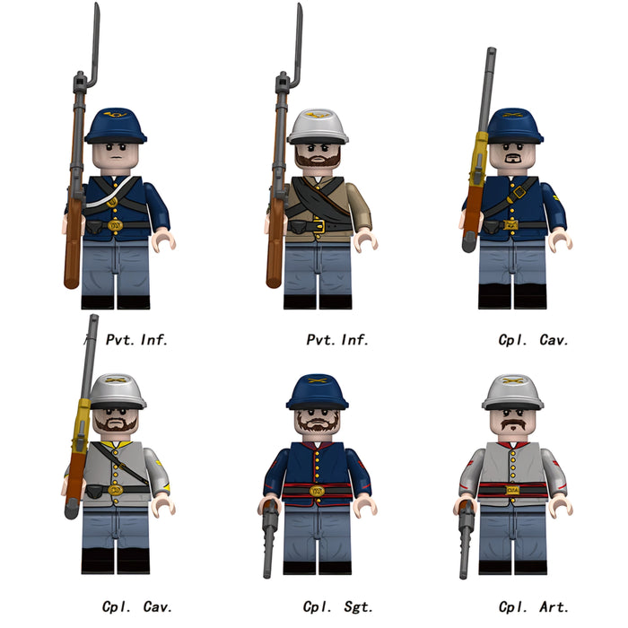 The Civil War Union Vs Confederacy forces