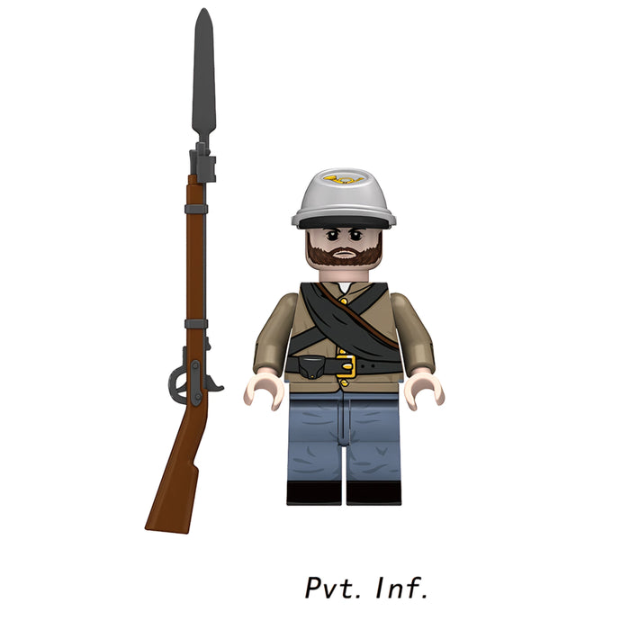 US Civil war Confederate Soldier 
