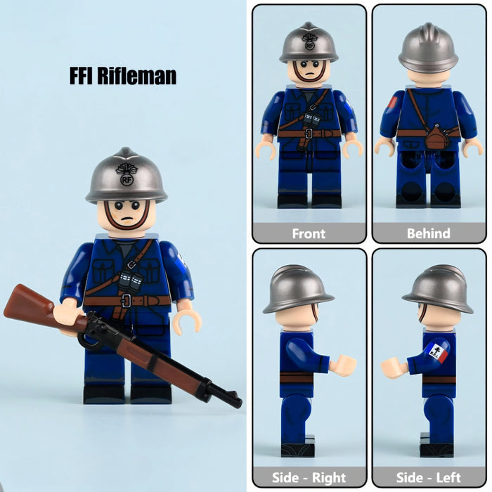 WW2 "Forces Françaises Libres" (FFL) Rifleman
