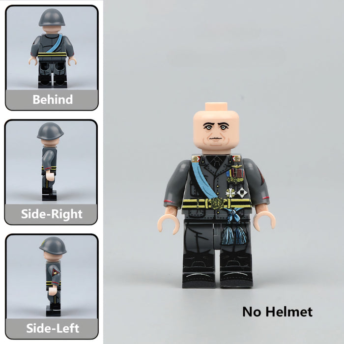 WW2 Italian Big Boss Leader Benito Mussolini