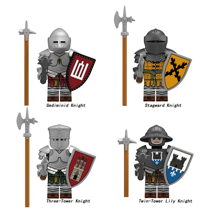 Medieval European Fantasy Heraldic Heavy Knights