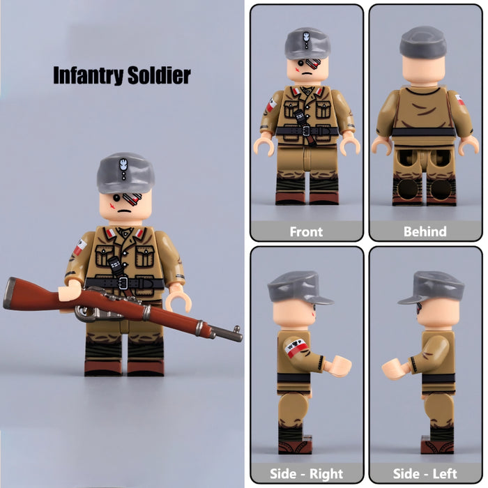 WW2 Polish Warsaw Uprising Home Army soldier