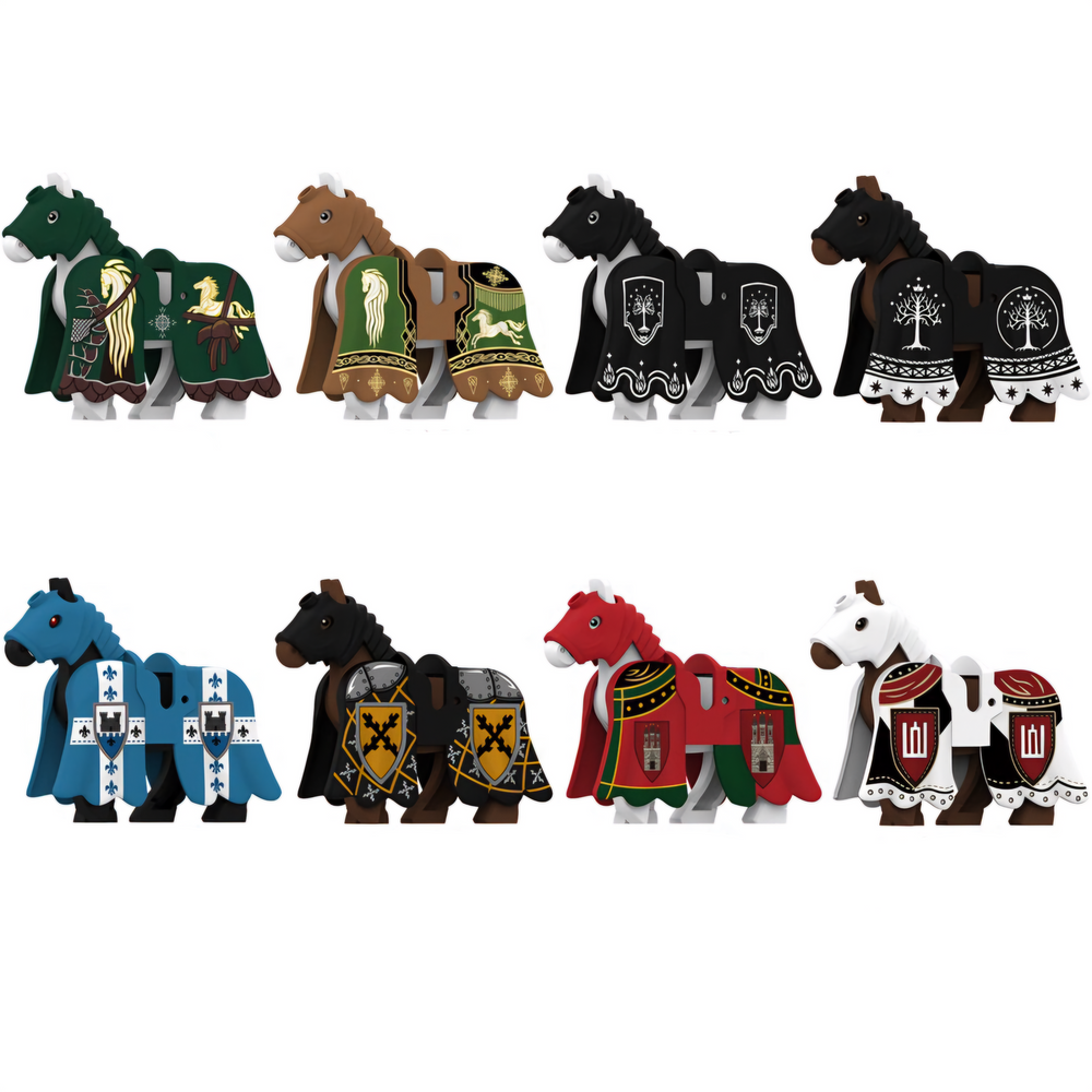 Medieval & Fantasy Heavy Cavalry Horses 