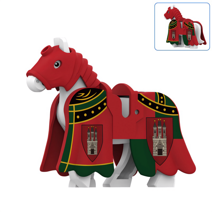 heavy cavalry horse brick built 