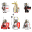Knights Templar & Medieval Holy Order Squad x6