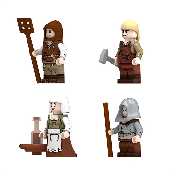 Medieval Town Common Tradespeople 