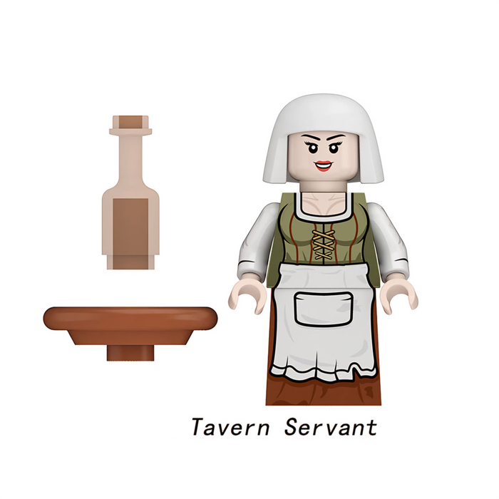 Medieval Town Common tavern servant
