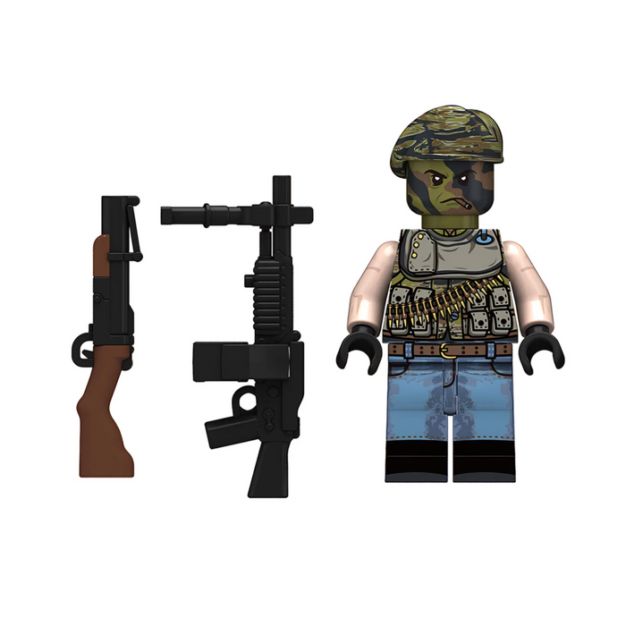 Vietnam War US Army Grunt Machine Gunner