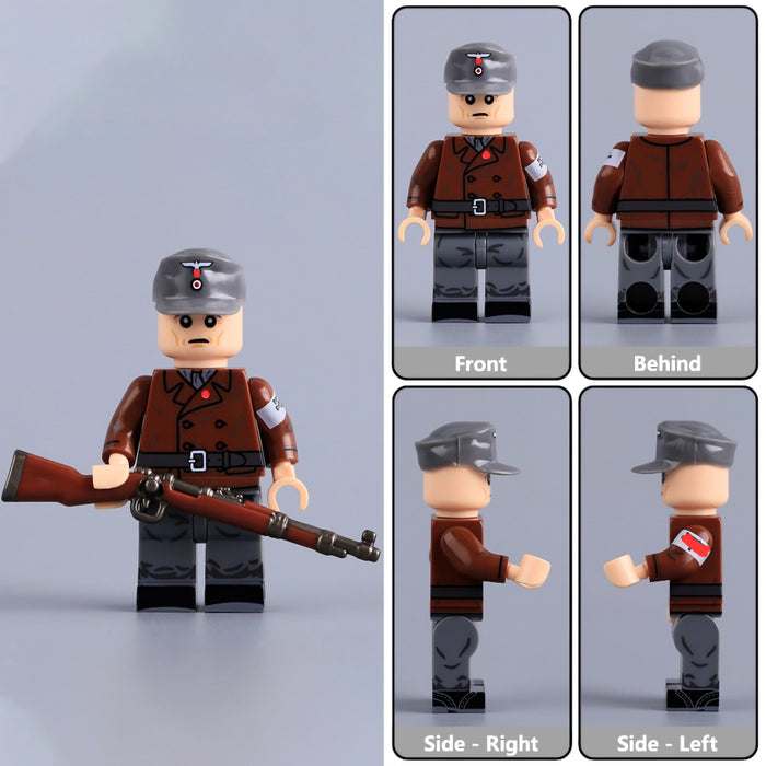 WW2 German Volkssturm soldiers
