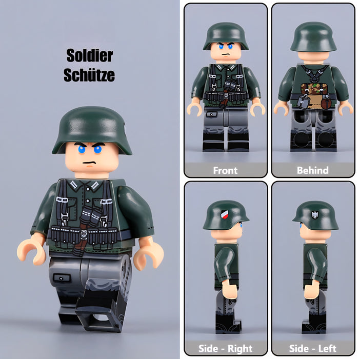 WW2 German 1st Infantry Division soldier