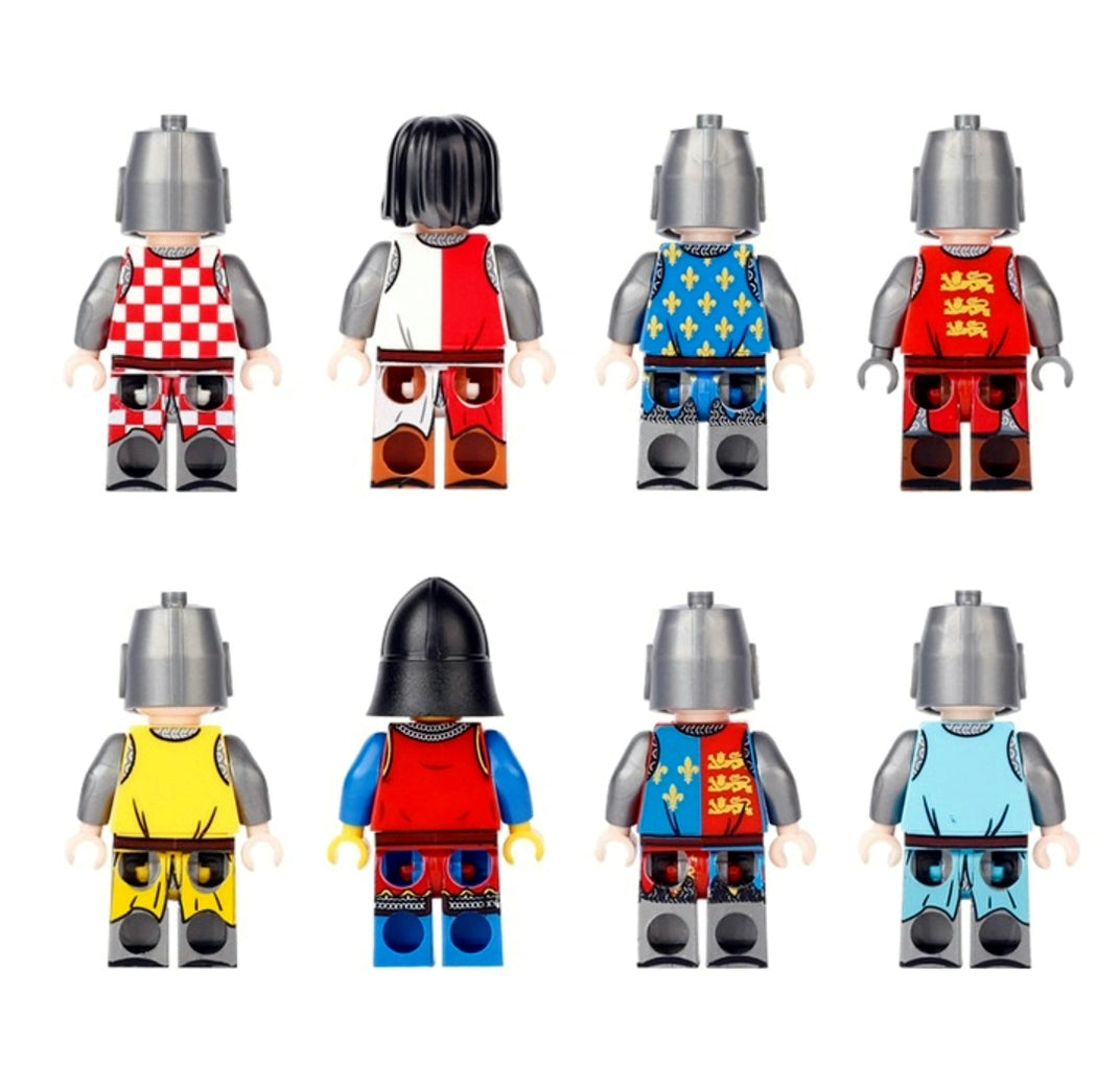 The Knights of Nations x8 — Brick Block Army