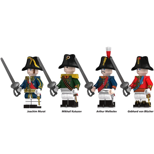 Napoleonic Era Generals & Marshals x4