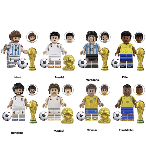 Champion Football/Soccer Players x8