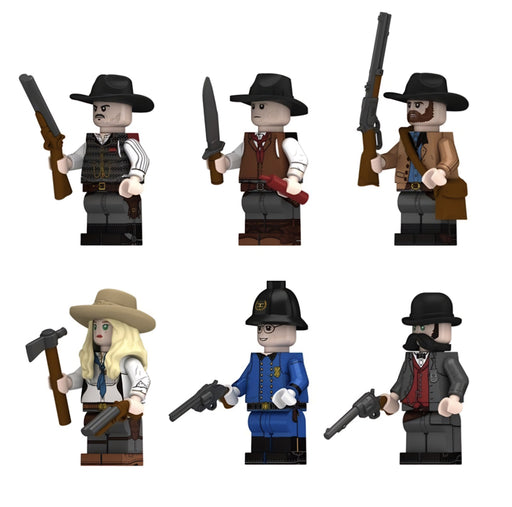 Men of the Wild West x6