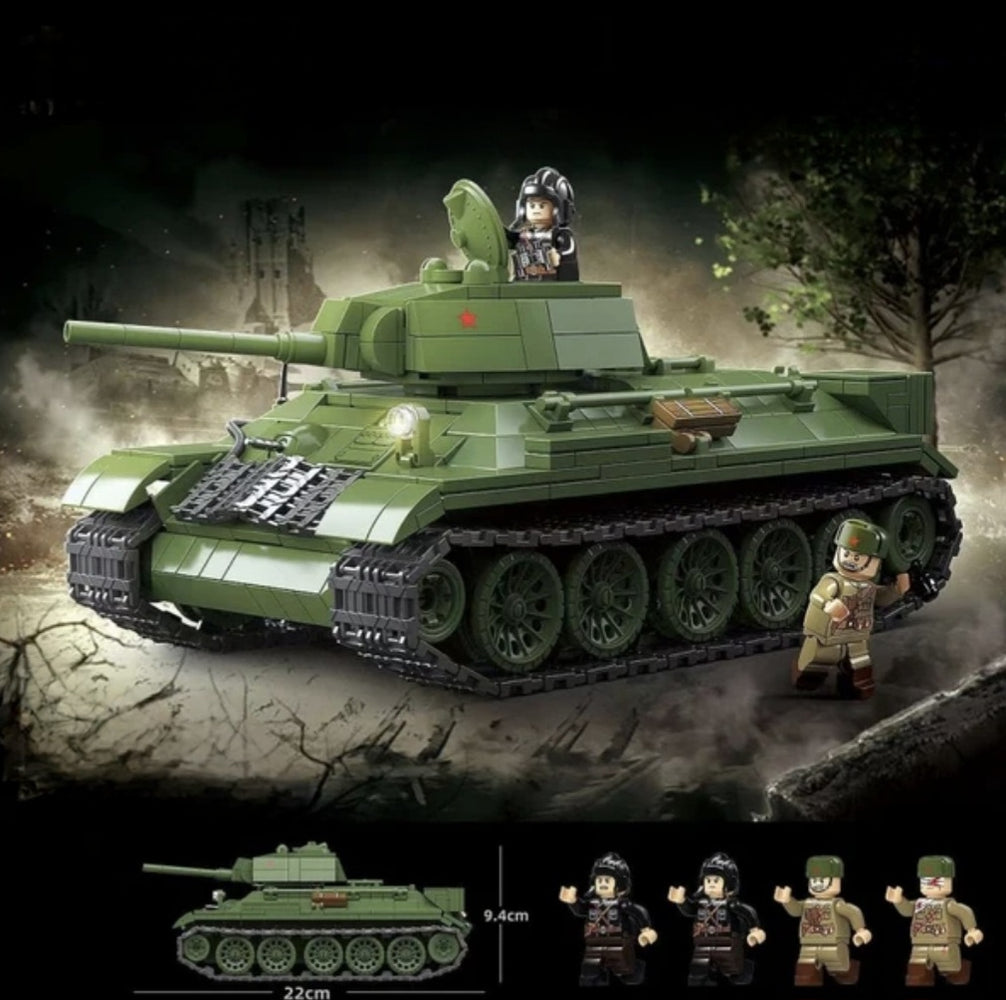 WW2 Soviet Army T-34/76 Medium Tank