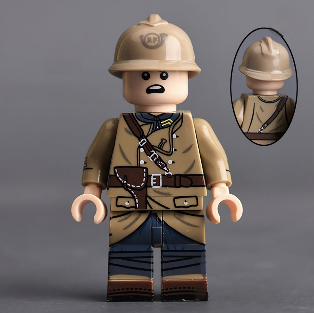 WW2 Free French Army Infantry Lieutenant