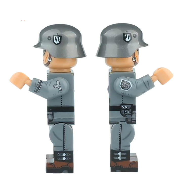 WW2 German 3rd Panzer Division Infantry x8