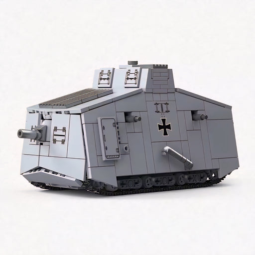 WW1 German Sturmpanzerwagen A7V Heavy Tank v2