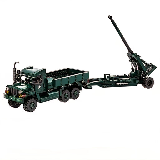 US Army M35A2 Cargo Truck + M198 Howitzer