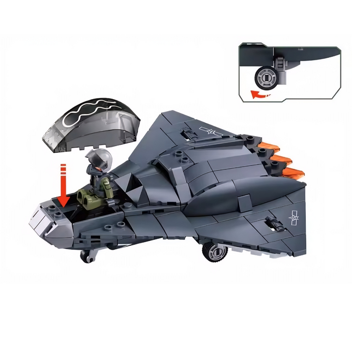 PLAAF J-36s 6th Gen Stealth Fighter (Mini)