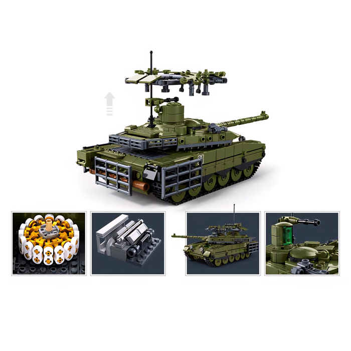 Russian Army Ground Forces T-90M “Proryv-3” Main Battle Tank