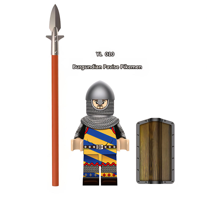 French Burgundian Pavise Pikeman