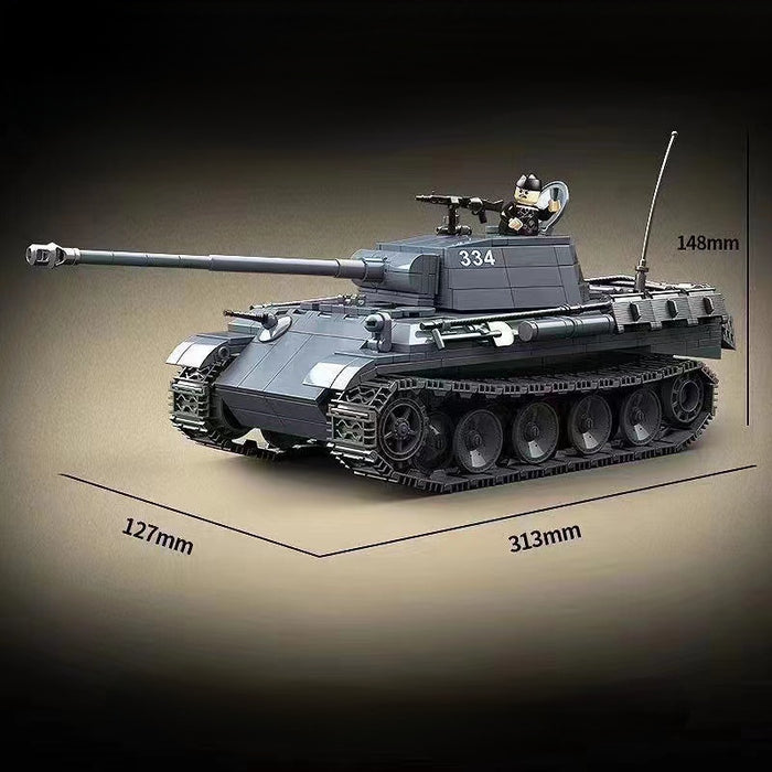 WW2 Panther Ausführung.G Panzer brick built kit