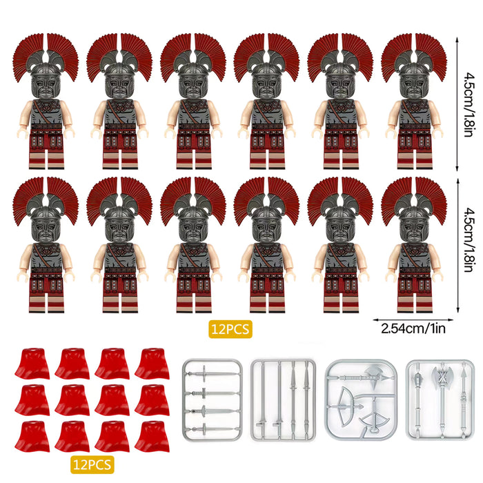 Ancient Roman Legionary Centurions x12