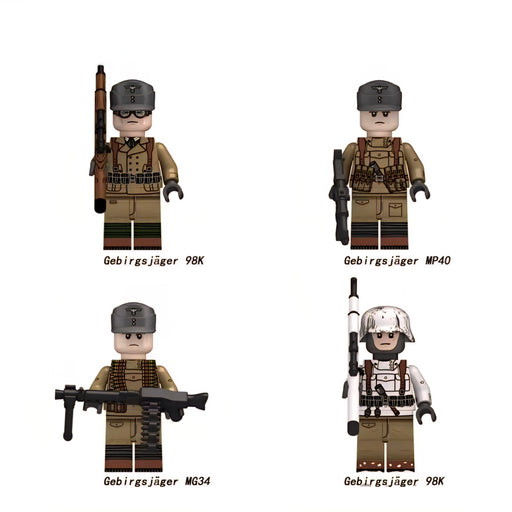 WW2 German 4th Gebirgsjäger Division Squad