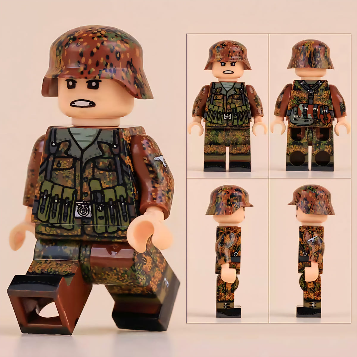 WW2 German Infantry in Erbsenmuster/ 