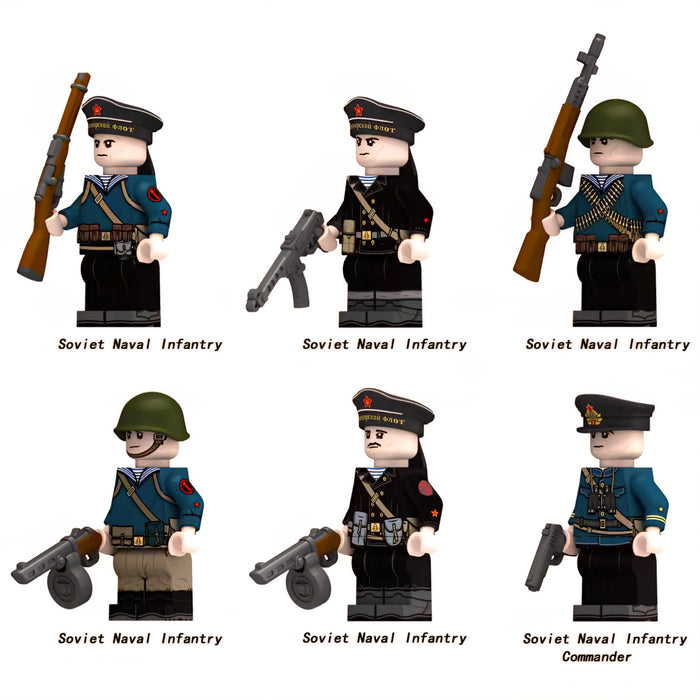 WW2 Soviet Naval Infantry Squad
