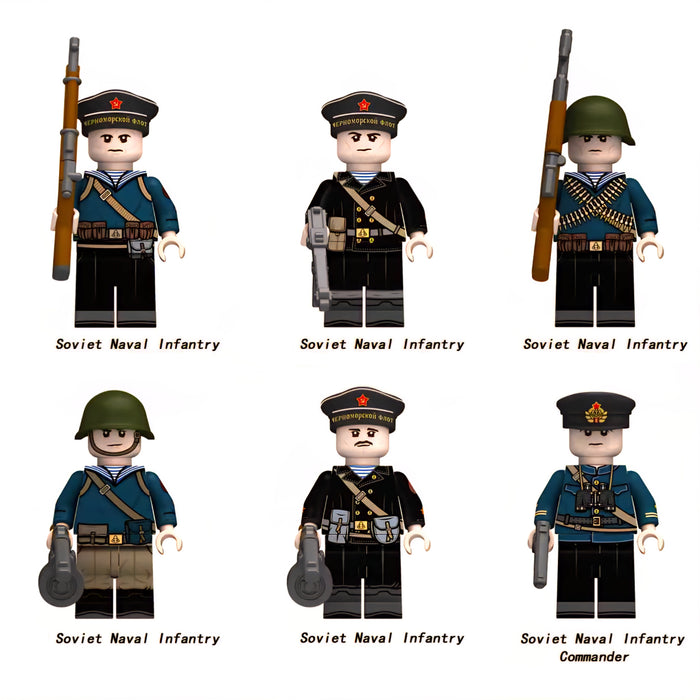 WW2 Soviet Naval Infantry Squad