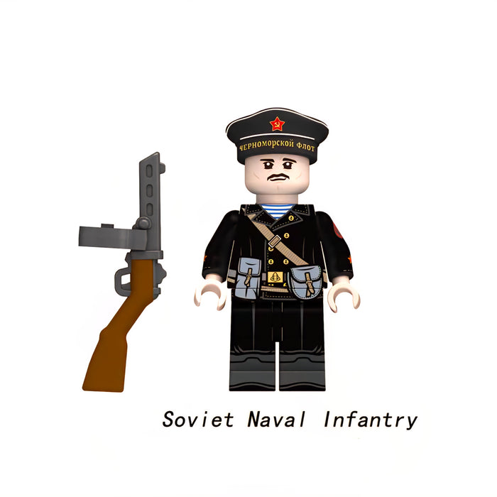 WW2 Soviet Naval Infantry Squad x6