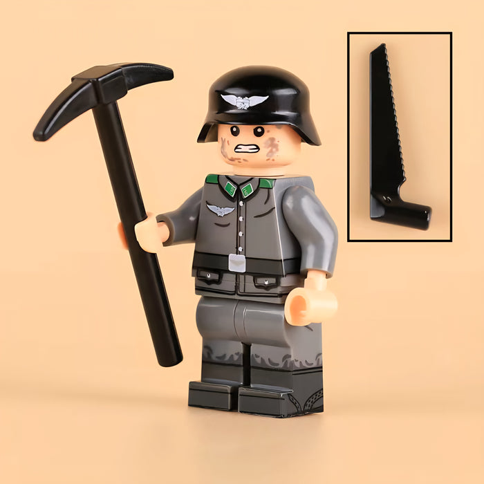 WW2 German Luftschutz-Sicherheits und hilfsdienst Civil defence soldier