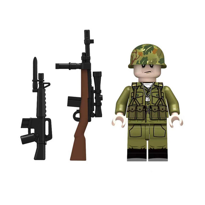 Vietnam War US Army Sniper soldier