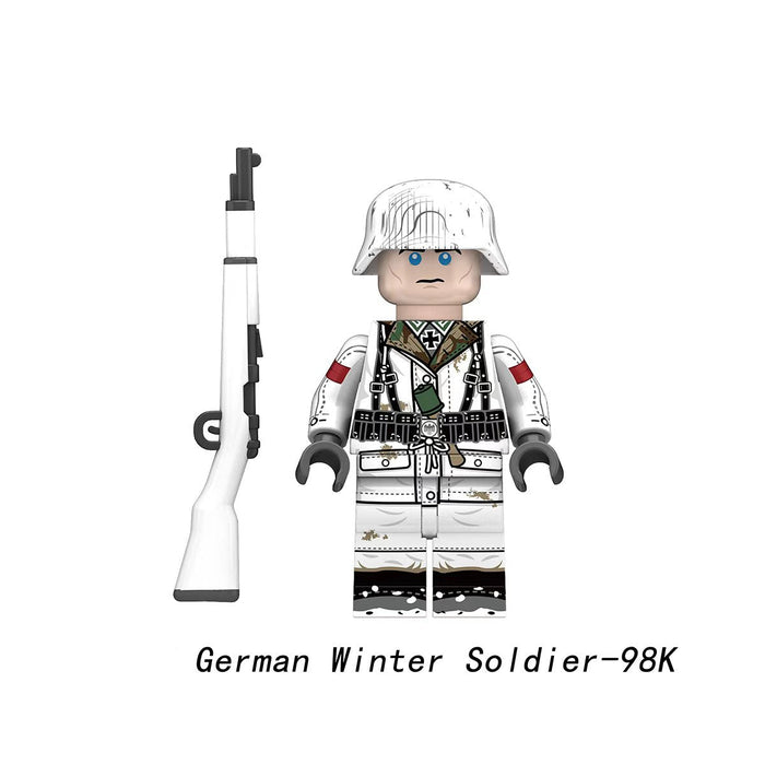 WW2 German 6th Army infantry in Winter Parka & 98K Rifle