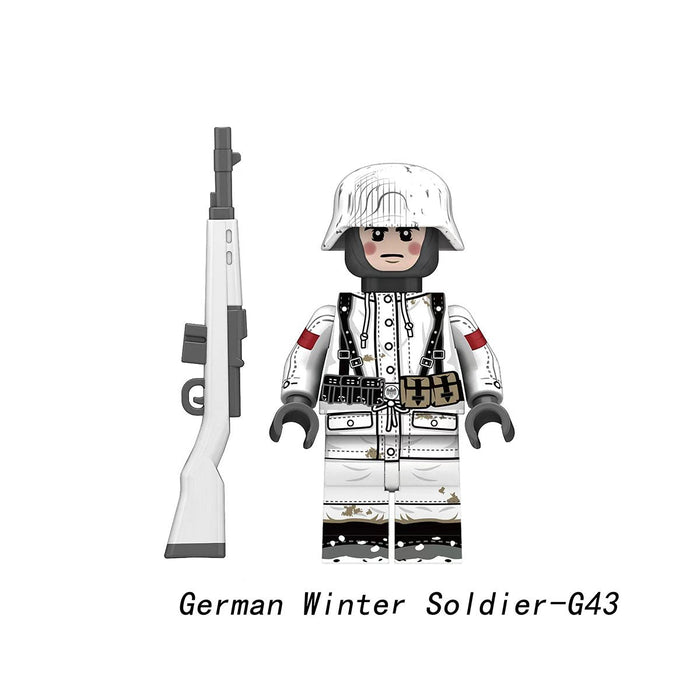 WW2 German 6th Army infantry in Winter Parka & G43 Rifle