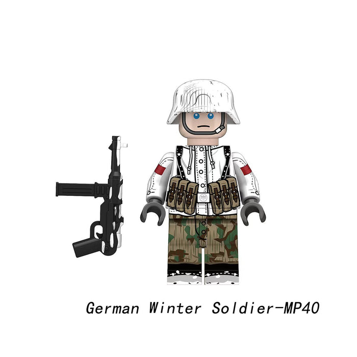 WW2 German 6th Army infantry in Winter Parka & MP40