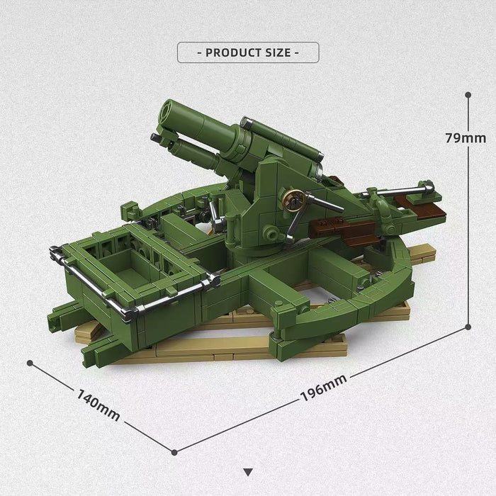 WW1 British BL 9.2 Inch Heavy Siege Howitzer