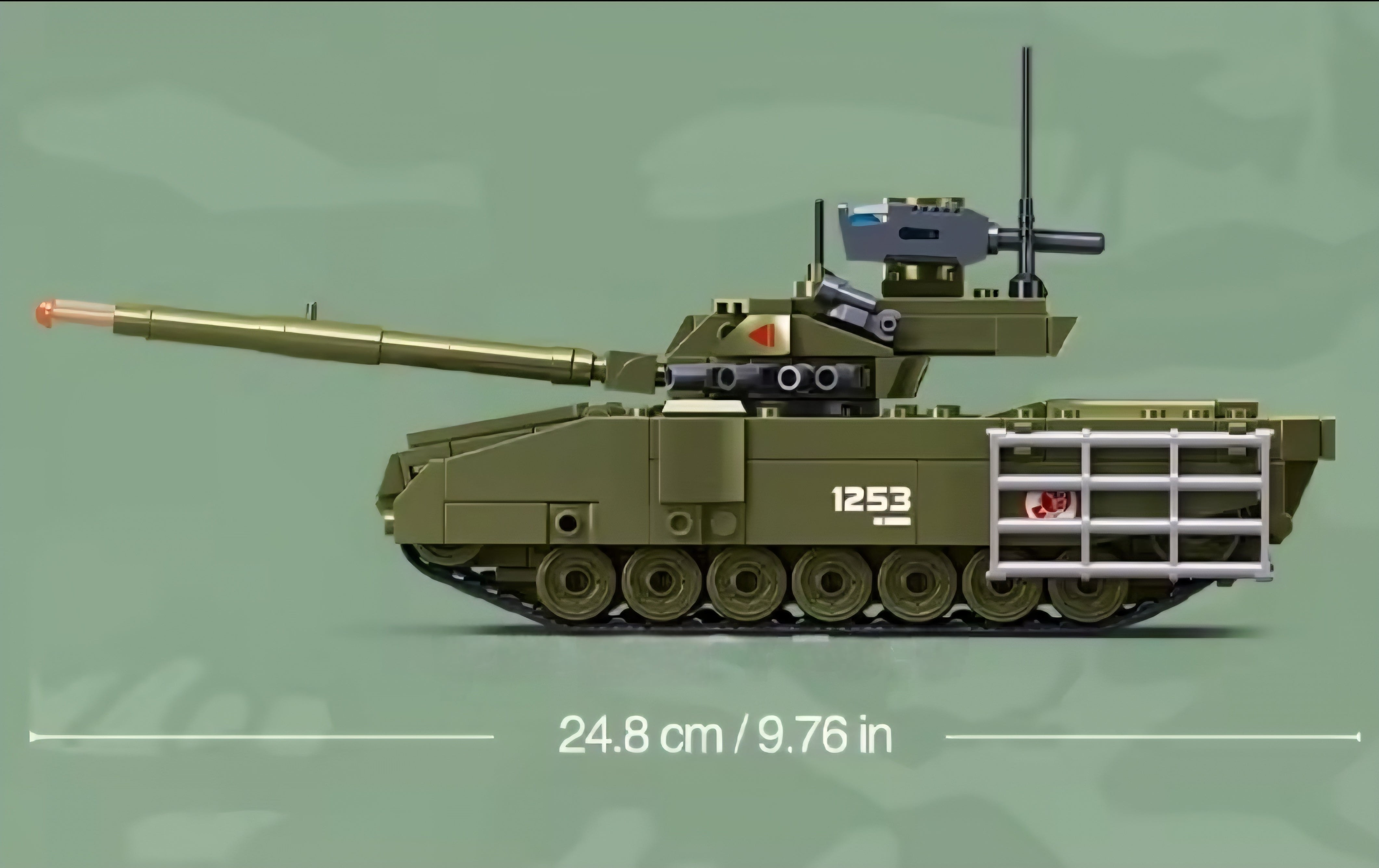 Russian Army T-14 Armata Main Battle Tank (Mini) — Brick Block Army