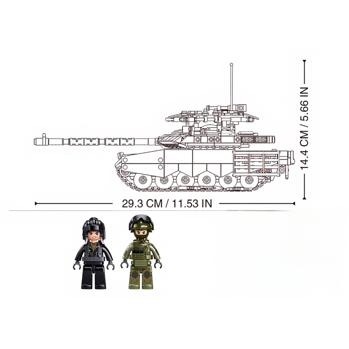 Russian Army Ground Forces T-90M “Proryv-3” Main Battle Tank