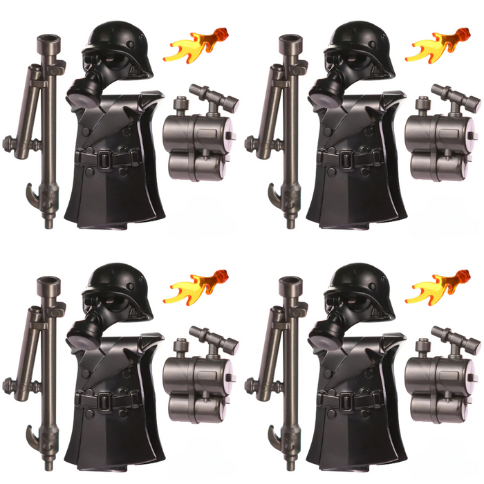 WW1 Dark Flame Troopers x4