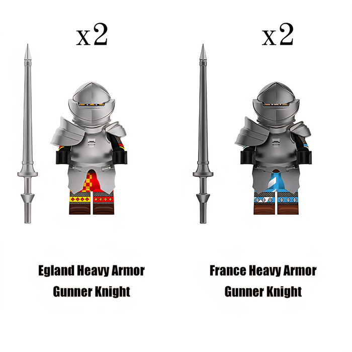 Clash of the Crowns English V French Heavy Knights