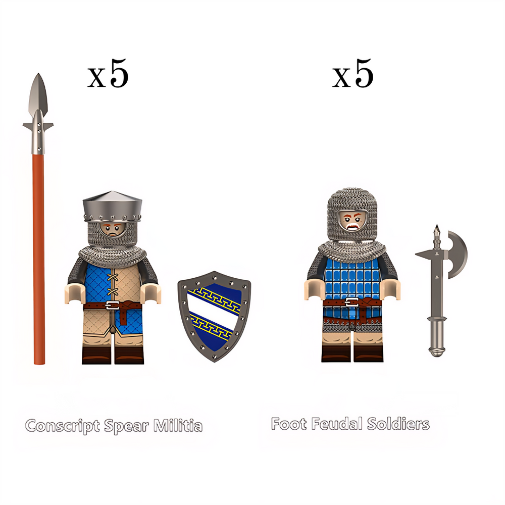 Medieval Western European Levy Force Militia 