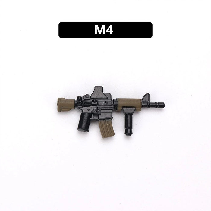 building block M4 carbine rifle toy