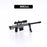 M82a1 Sniper rifle brick built toy