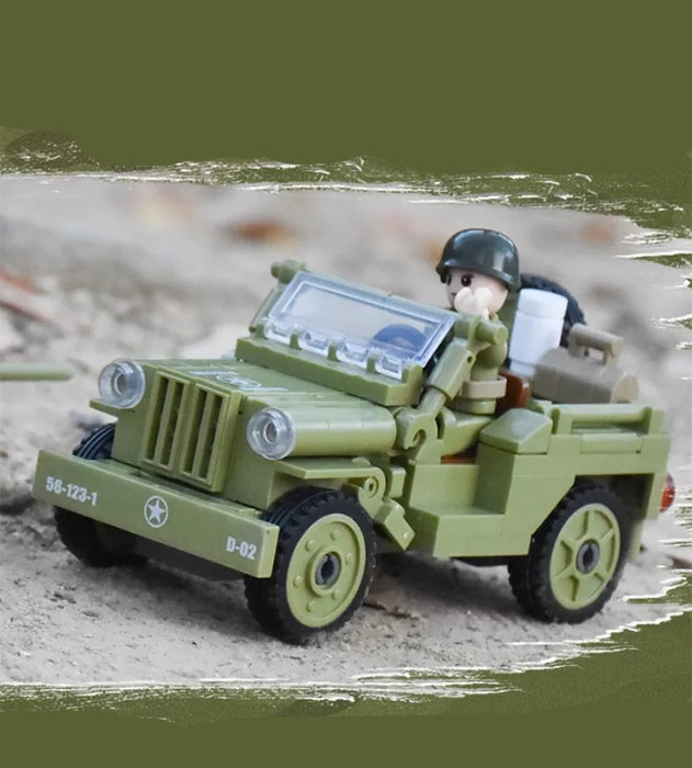 WW2 US Army Willy Jeep build kit