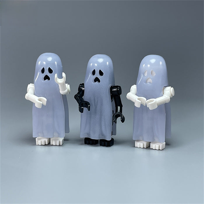 Glow In The Dark Skeleton Ghosts x3