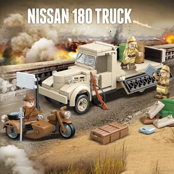 The Japanese ww2 Nison 180 truck 